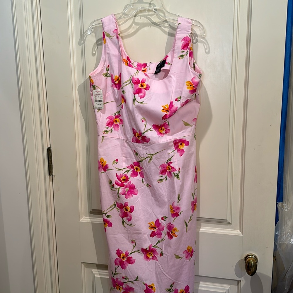 Floral spring dress